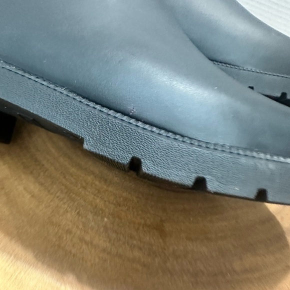 Eddie Bauer Women’s Hailey Weather Resistant Comfort Stretch Rain Boots Black 7 - Picture 6 of 10